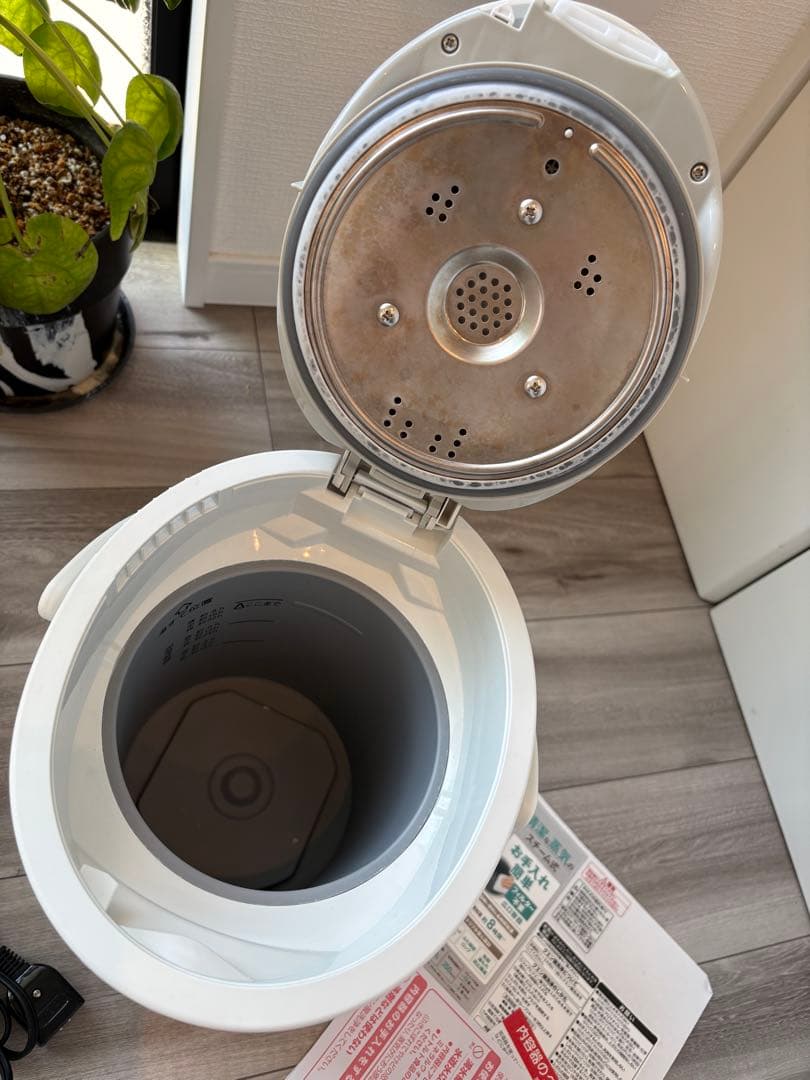 象印 EE-DD35 ホワイト 3.0L スチーム式加湿器　23年製
