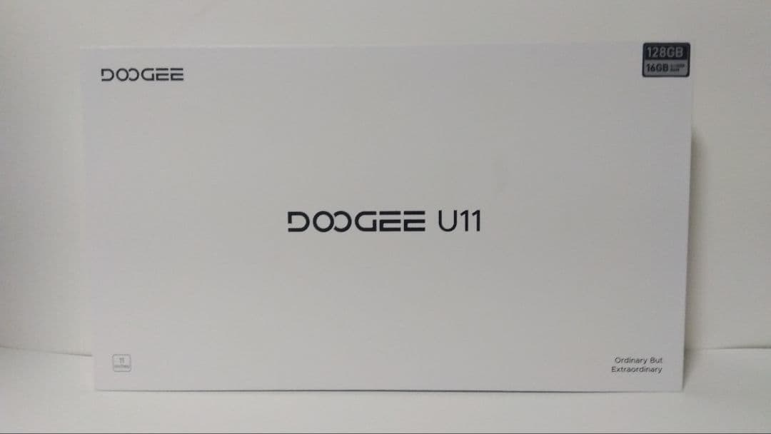 【未使用品】No.1 DOOGEE U11 Android16 Black