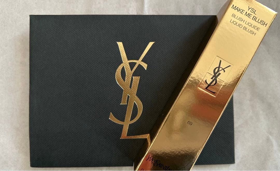 即時発送 未開封　YSL イブサンローラン　メイクミーブラッシュ リキッド69