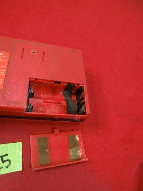 25：SANYO MR-JJ7 ステレオラジオカセットプレーヤー　ジャンク
