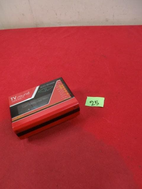 25：SANYO MR-JJ7 ステレオラジオカセットプレーヤー　ジャンク