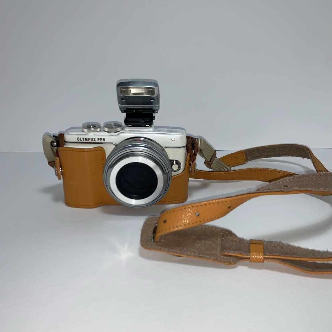 OLYMPUS pen Lite E-PL6 ホワイト ダブルズームキット