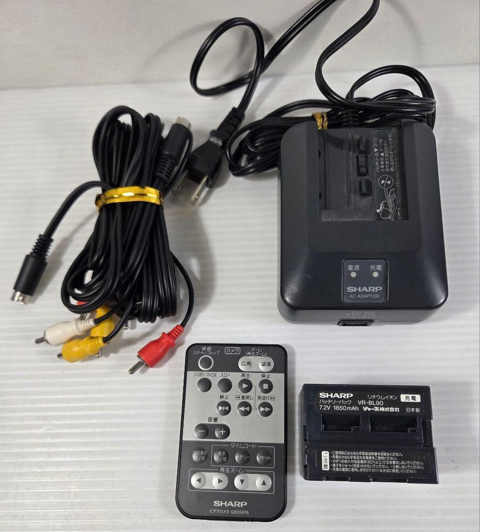 ジャンク品 SHARP デジタルビデオカメラ DV-DC3 本体