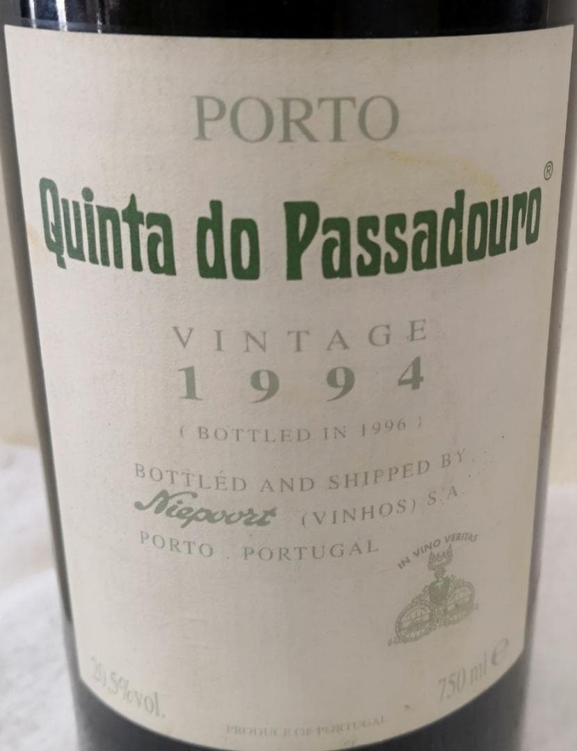 その他 Quinta do Passadouro 1994 Vintage Port