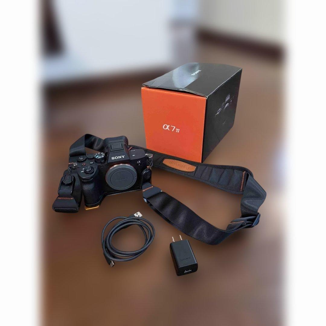 【シャッター208回】SONY α7IV リグ+SDカード付