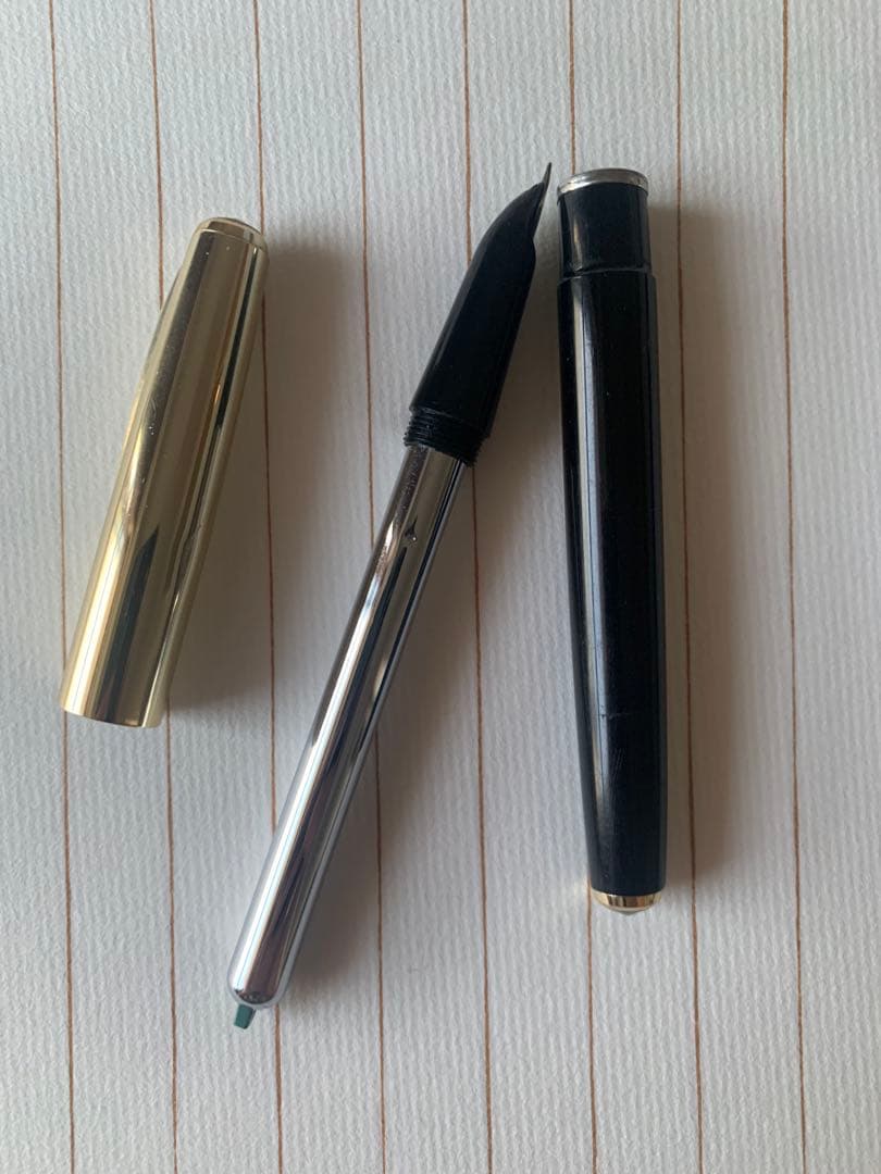 パイロット 14K ペン先万年筆 ＆ プラチナ 18K ペン先万年筆