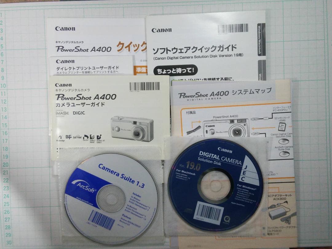 Canon PowerShot A400 コンパクトデジタルカメラ