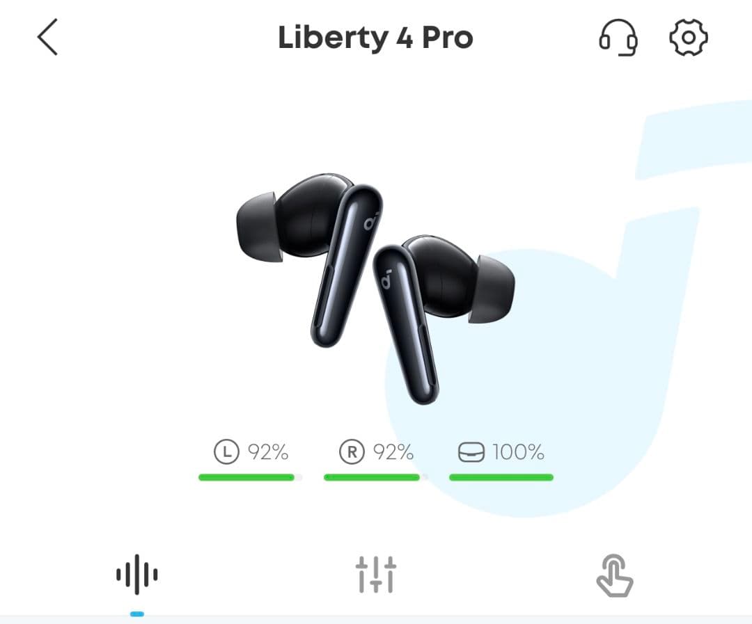 Liberty 4 Pro ワイヤレスイヤホン 黒