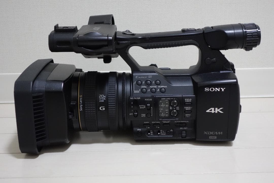 業務用 4K DCI/UHD デジタルビデオカメラ PXW-Z100 SONY
