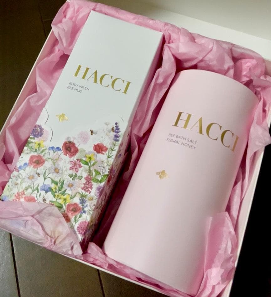 【新品・箱付き】HACCI ハッチ Spring Bathセット（ピンク）