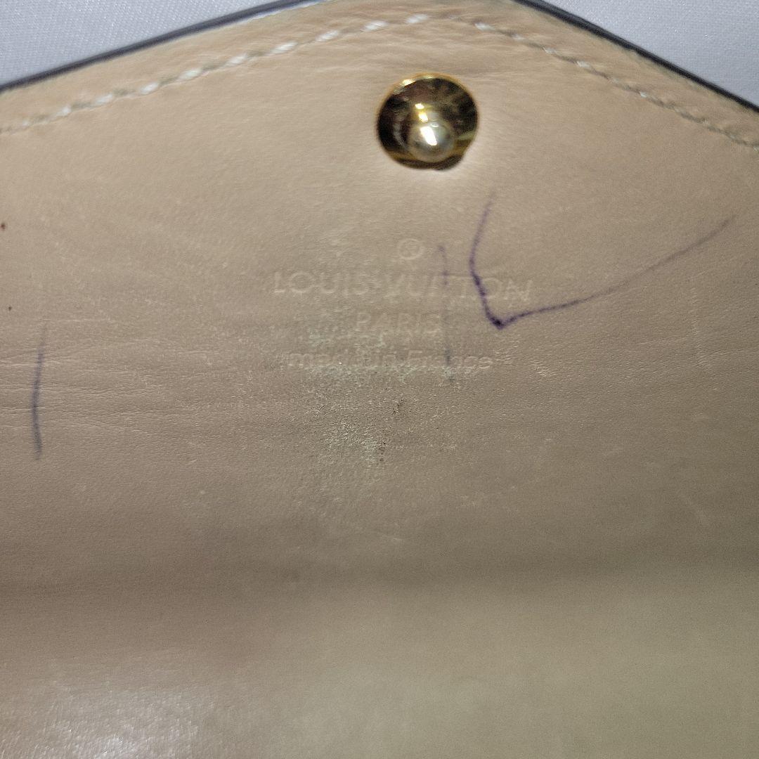 Louis Vuitton 　ヴェルニ ポルトフォイユサラ　イエロー 長財布