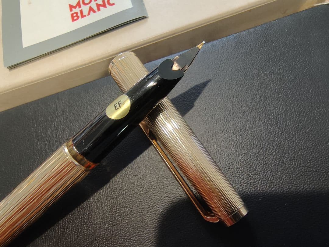 値下げ！MONTBLANC モンブラン 万年筆 750刻印 ケース付