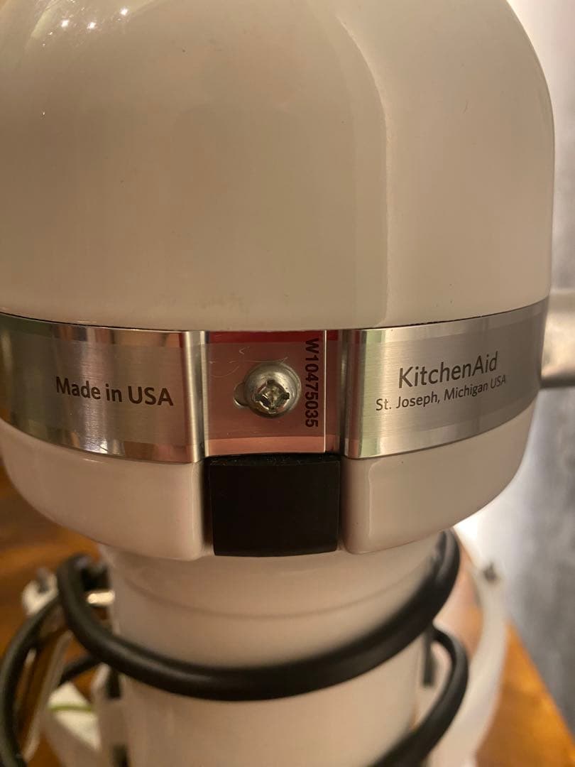 【送料込み】KitchenAid スタンドミキサー KSM7WH 6.9L
