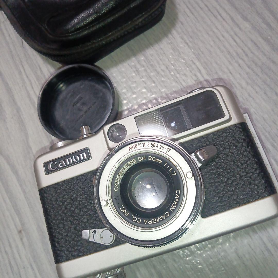 CANON　demi EE17　ハーフフィルムカメラ　ケース付き