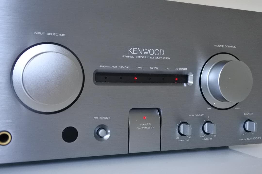 ■KENWOOD KA-1001G プリメインアンプ 正常動作品 ■