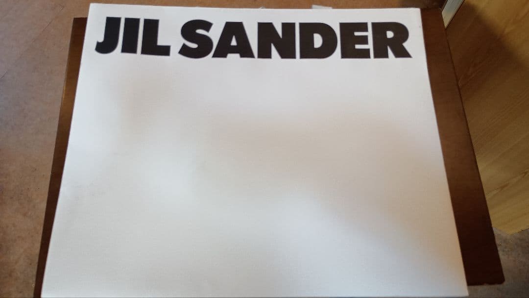 JIL SANDER ジルサンダー大きめ ショップ袋 ホワイト