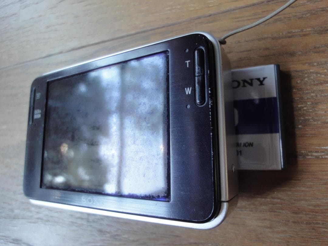 SONY ソニー Cyber-Shot DSC-T2 ブラック　セット　中古