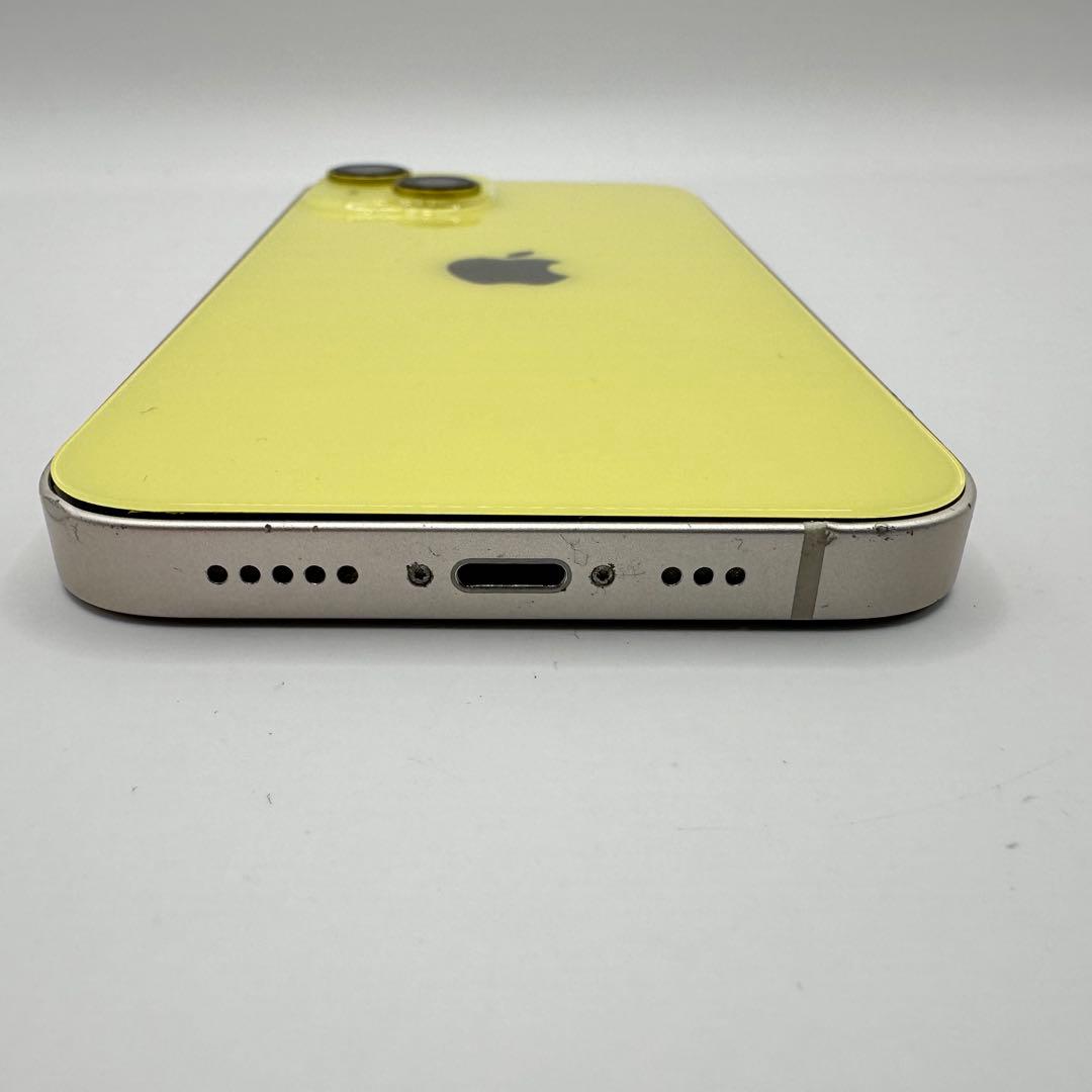 Apple iPhone14 イエロー 128GB 75% SIMロックなし
