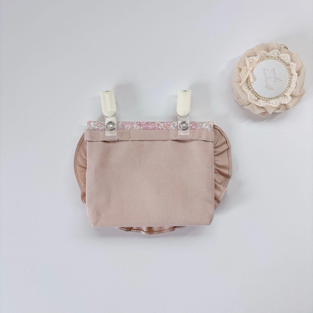 miumiu016様　レッスンバッグ　移動ポケット　ハート　リバティ　キルト