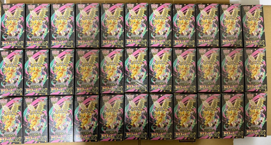 【33BOXシュリンク付未開封】ポケモンカード MEGAドリームexまとめ売り