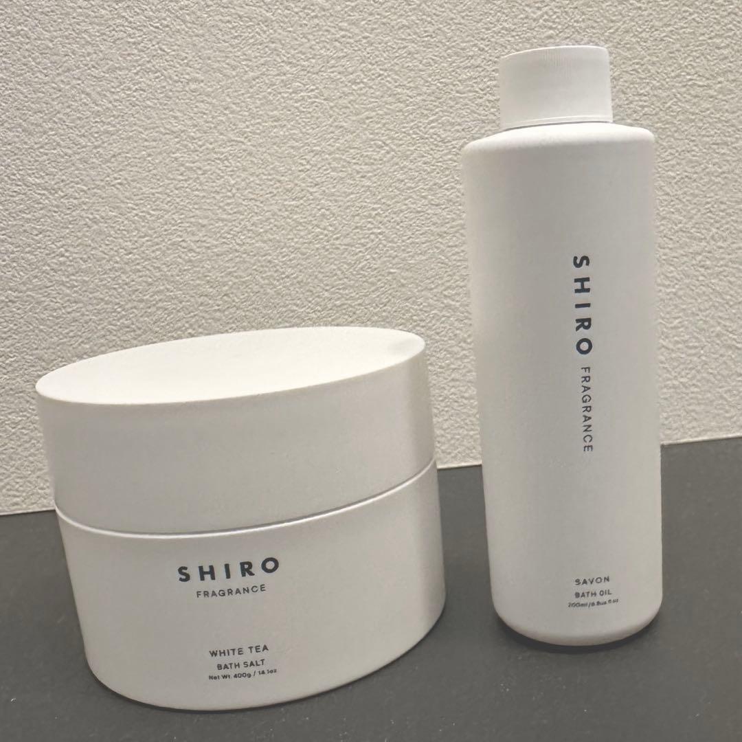 SHIRO バスソルト&バスオイルセット