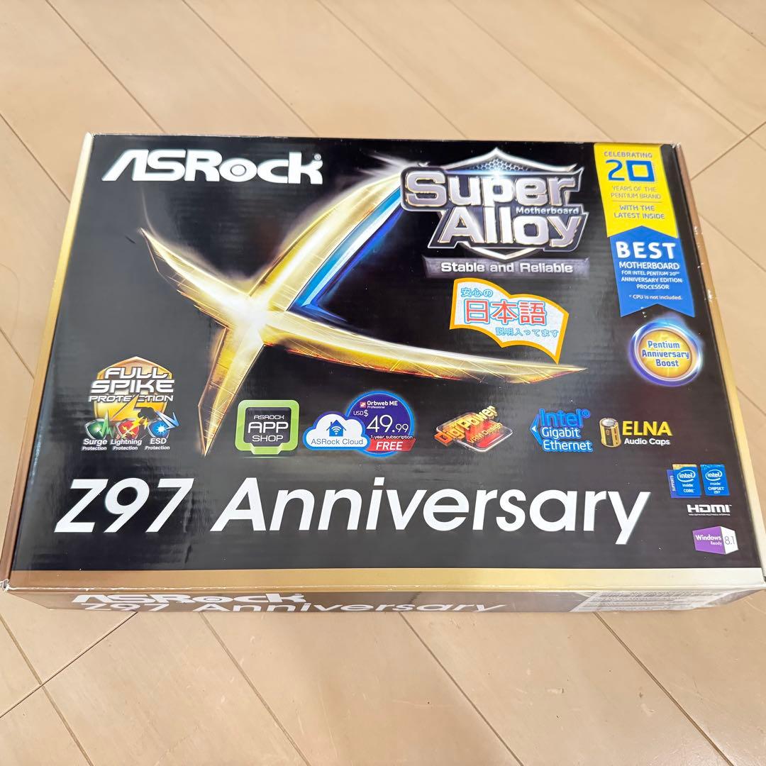 【新品】ASRock Z97 Anniversary マザーボード