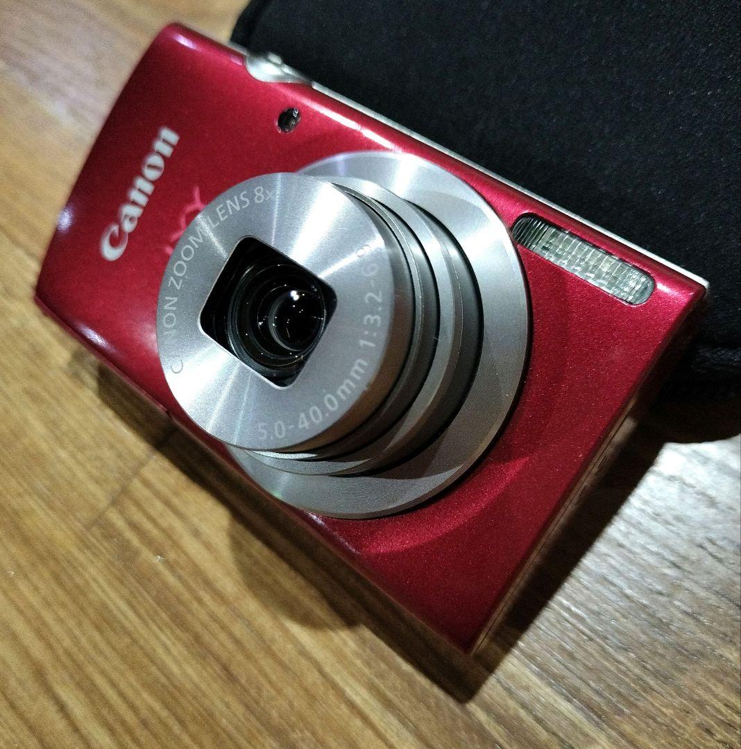 ☆美品・元箱付き☆キャノンCanon IXY 200 レッド、付属品あり