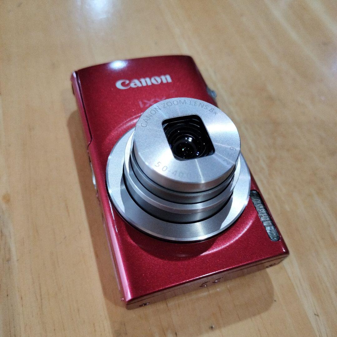 ☆美品・元箱付き☆キャノンCanon IXY 200 レッド、付属品あり