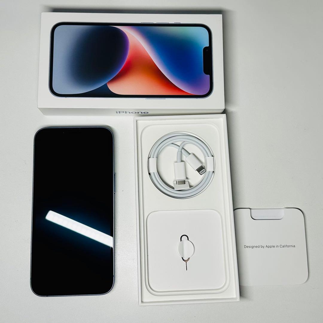 iPhone14 128GB ブルー apple アップル アイフォン