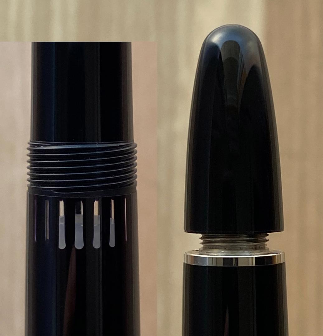 未使用に近い モンブラン ル・グラン プラチナ　P146　14K（M）万年筆