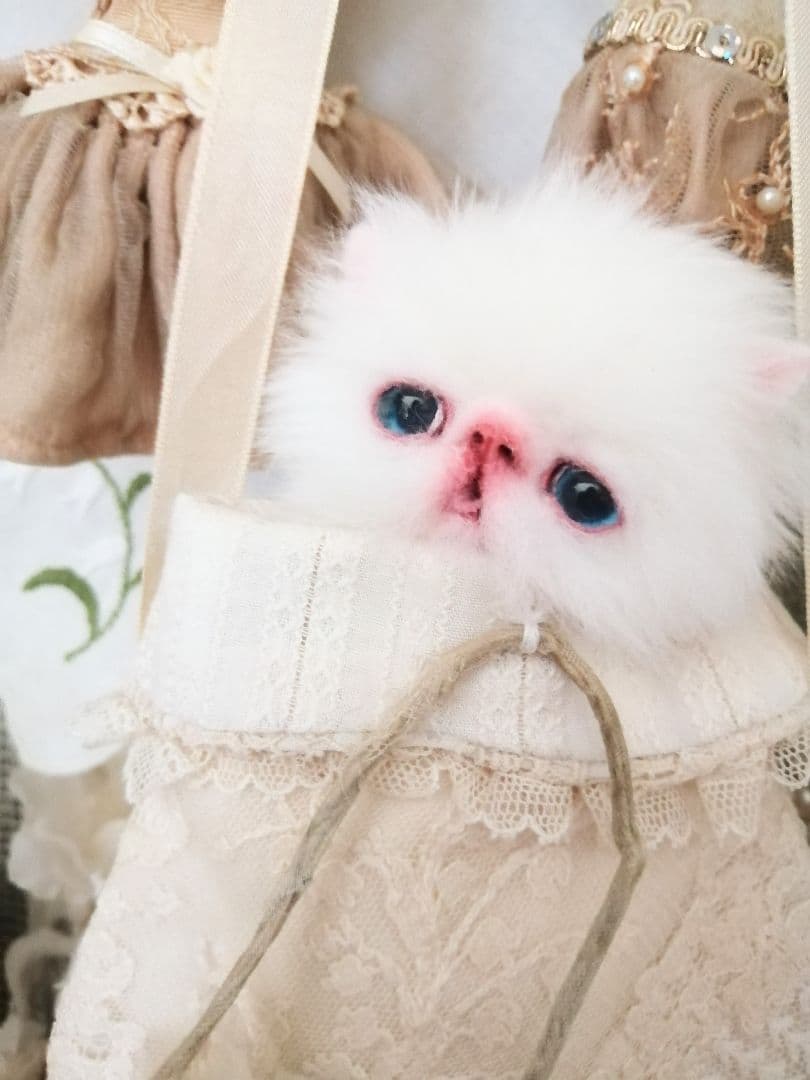 ミニミニ子猫ちゃん♡エキゾチック♡アートドール♡ぬいぐるみ♡