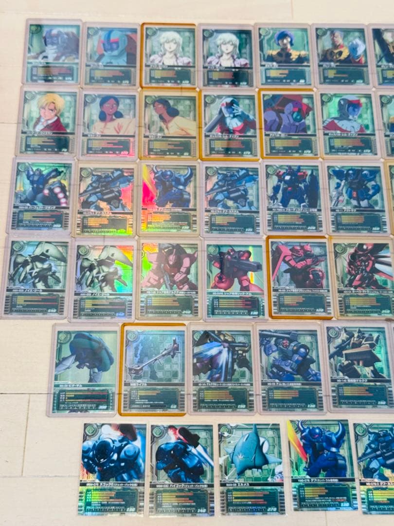 ト*ン様 【まとめ売り】　ガンダム　0083 0079 カードビルダー　1200