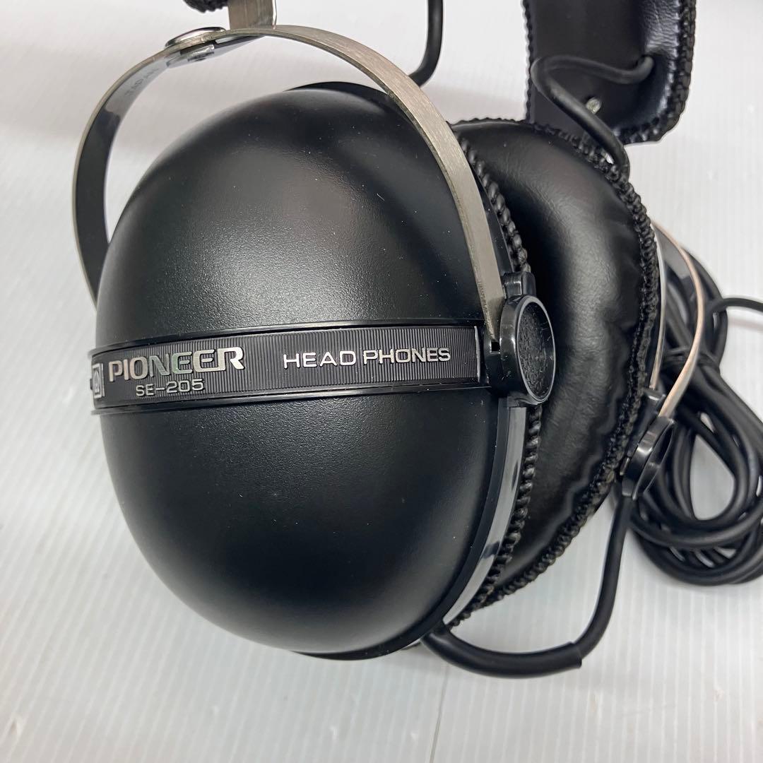 【名機】Pioneer パイオニア SE-205 ステレオヘッドホン 当時物 箱