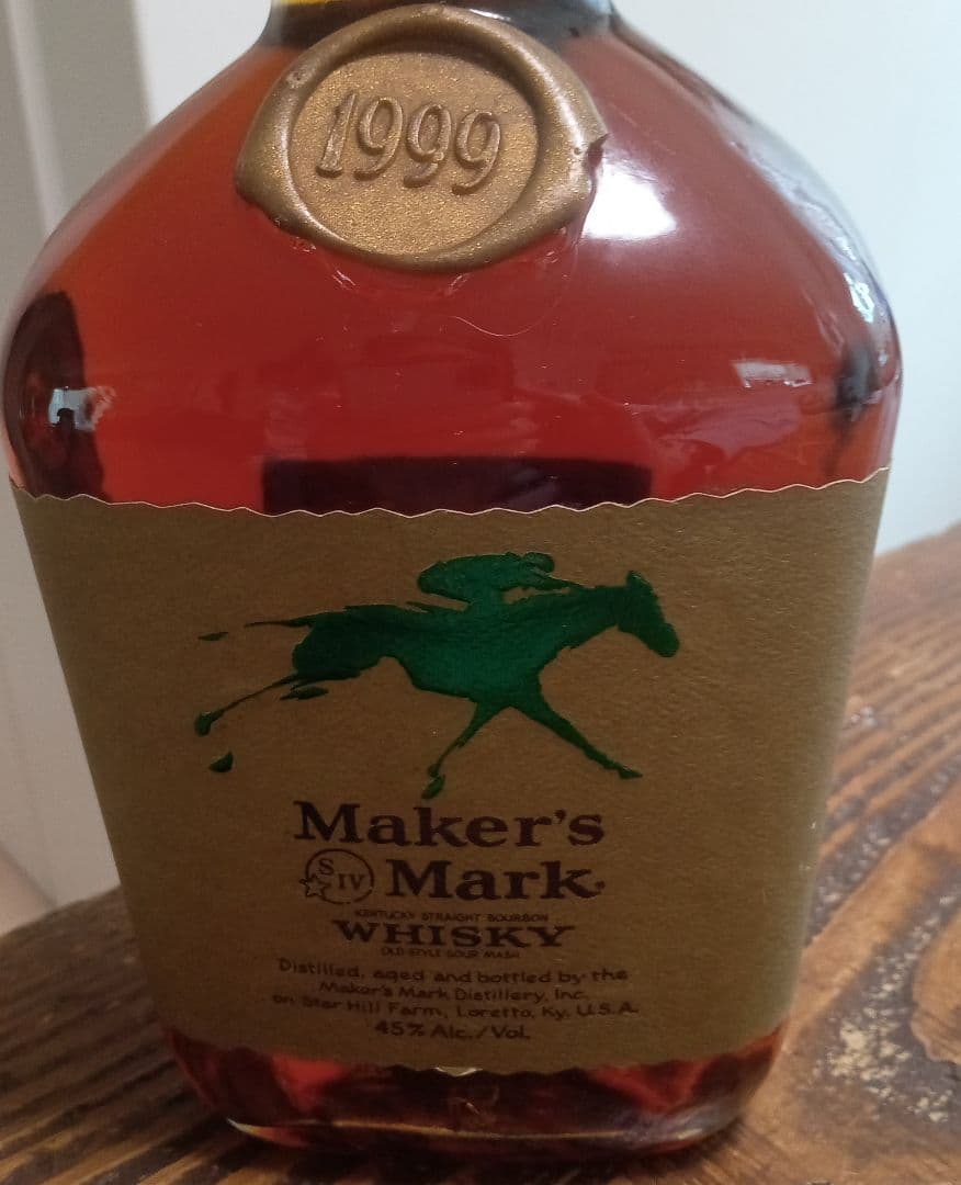 Maker's Mark 1999ゴールドトップキーンランド1000ml45%