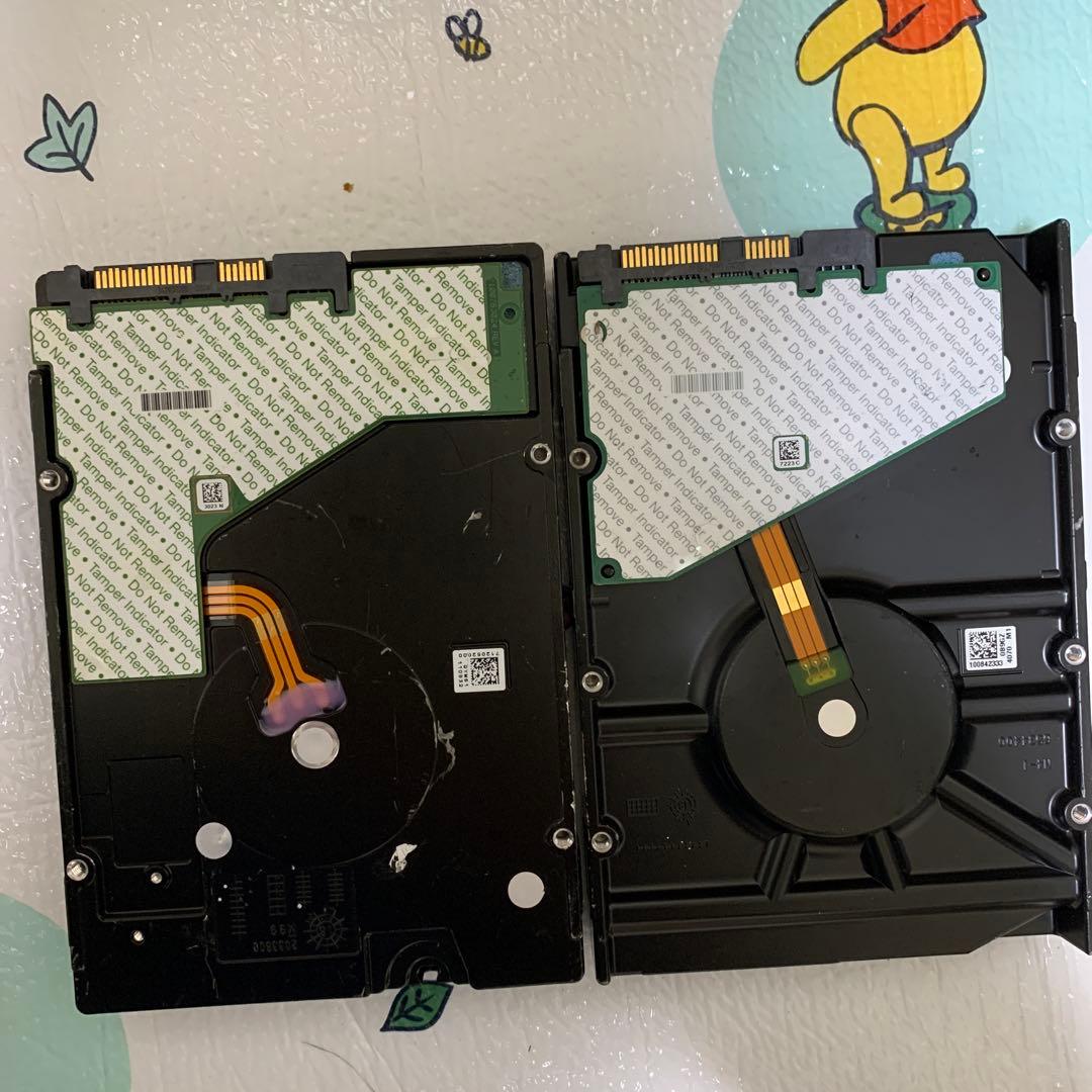 Seagate SAS HDD 8TB 2台セット ジャンク