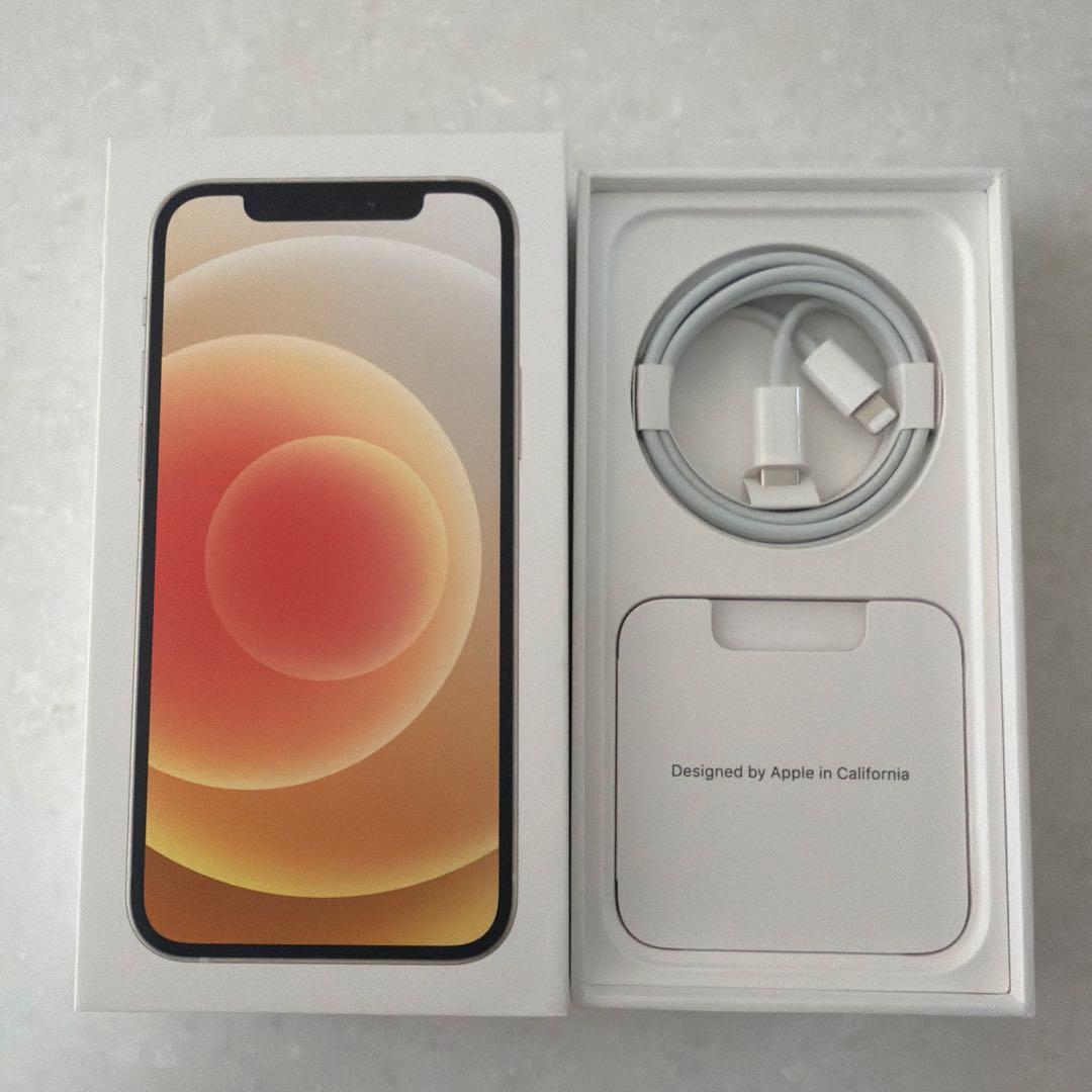 iPhone12 SIMフリー　128GB White ホワイト