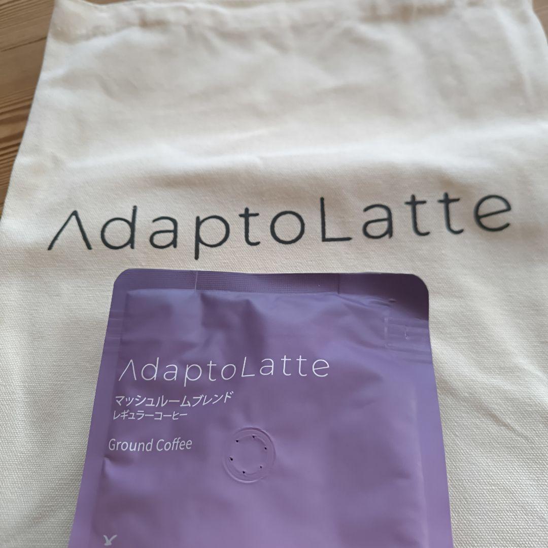 adapto Latte　アダプトラテ コーヒー360g 30日分 トートバッグ