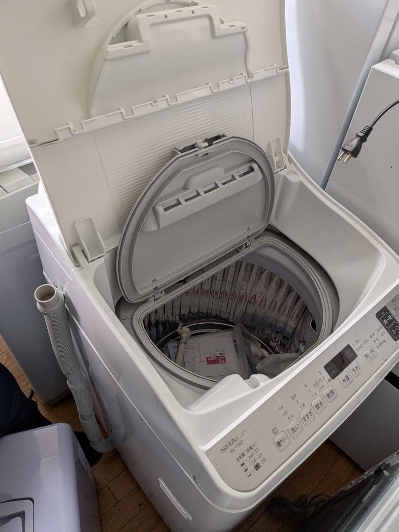 大阪市内配送無料 2020年製 シャープ 洗濯乾燥機 5.5kg ES-TX5D