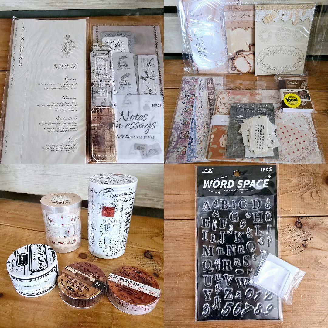 キキセレクトL 450円送料込 素材+ミニコラージュセット+ハンドメイド