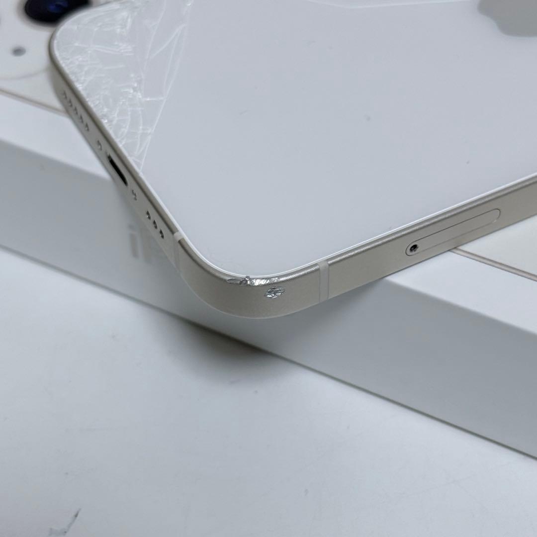 Apple iPhone 13 128GB SIMフリー 背面ひび割れ