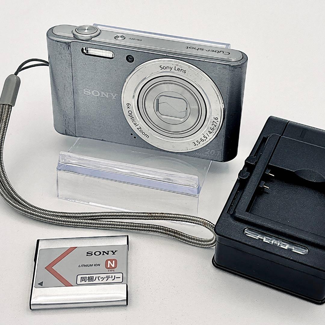 SONY DSC-W810 コンデジ バッテリー付 充電器付