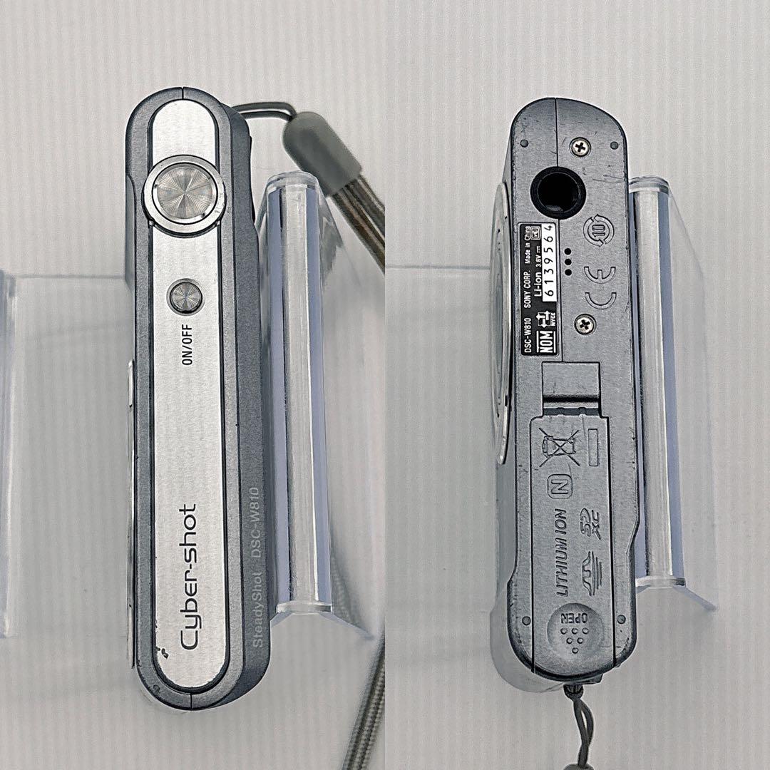 SONY DSC-W810 コンデジ バッテリー付 充電器付