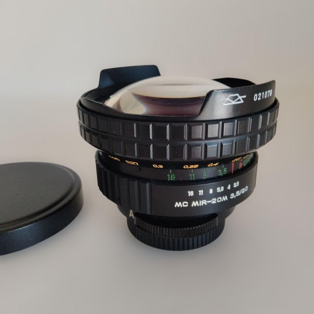 ZENIT MC MIR-20M F3.5 20mm M42 フィルター3種付き