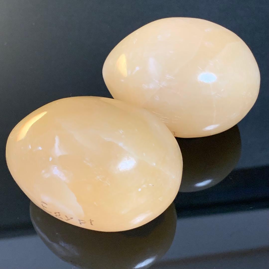 《美品》《送料無料》⭐︎Egypt 天然石 egg Power stone×2⭐︎