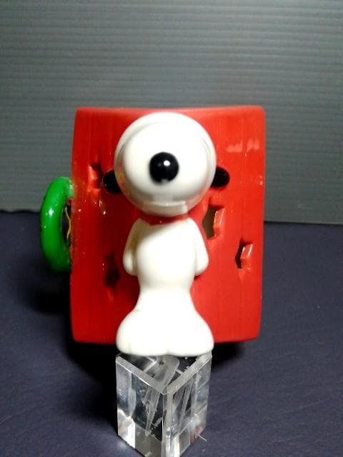 新品 陶器製 スヌーピー キャンドルホルダー 昭和 レトロ ビンテージ 年代物