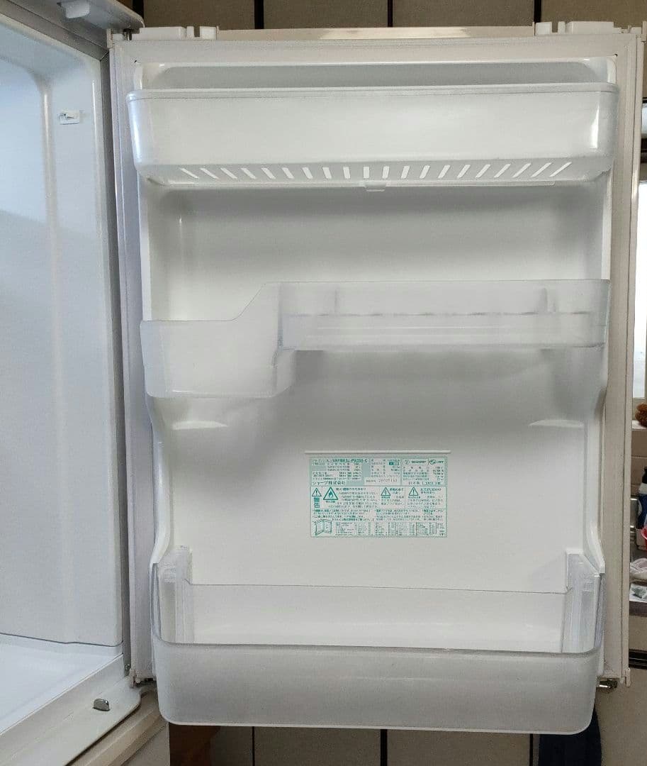 2月5000円値引☆シャープ☆冷凍冷蔵庫 両開閉 自動製氷 2016年 350L