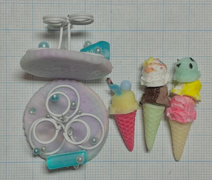 アイスセットクッキー&キャンディスタンド付き