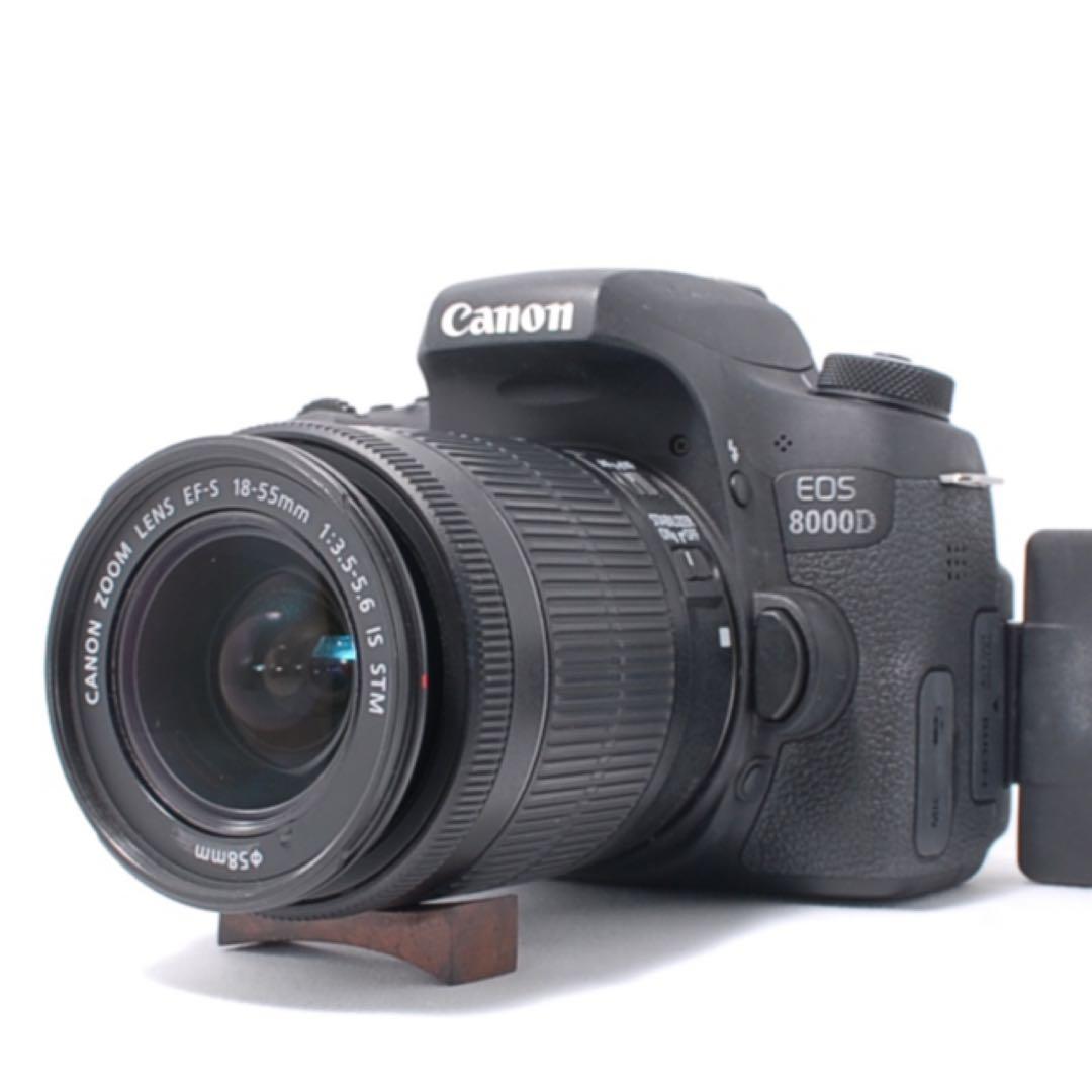 【届いてすぐ使える】豪華おまけ付 Canon EOS 8000D✨Wi-Fi内蔵