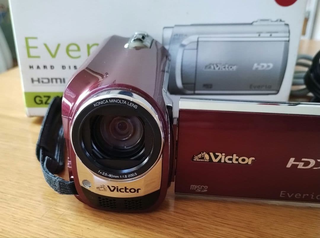 Victor.Jvc EverioGZ-MG840＋予備バッテリ