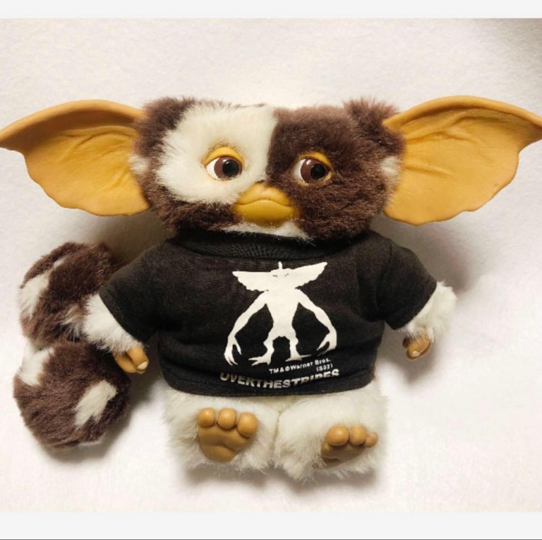 【美品】 グレムリン2 ギズモ ぬいぐるみ オーバーザストライプス
